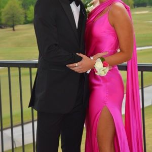 Michelle Mason silk gown